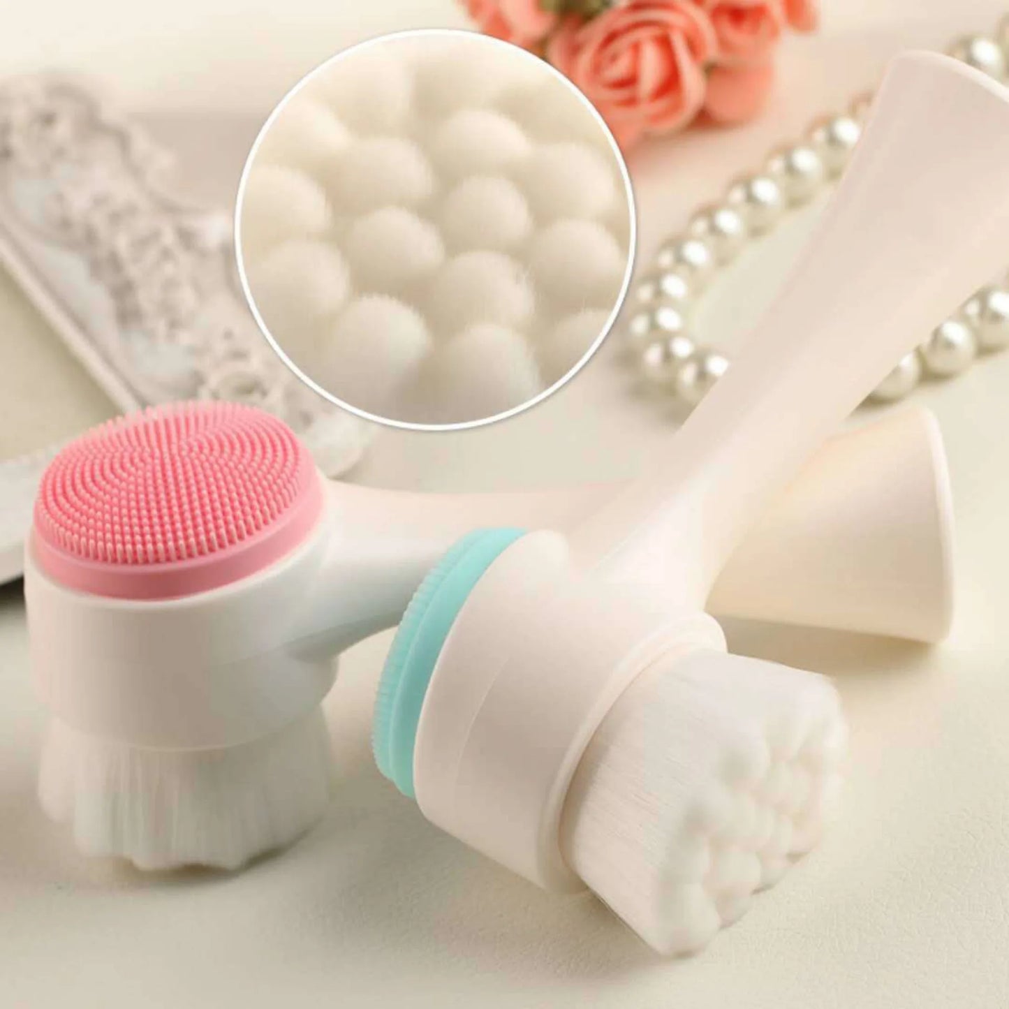 Double-Sided Facial Brush