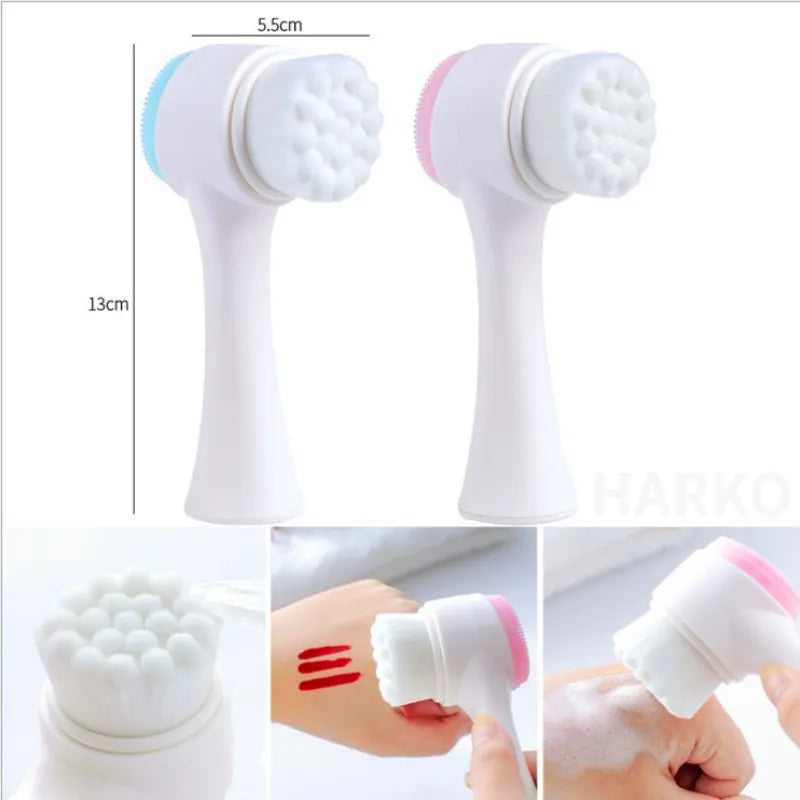 Double-Sided Facial Brush